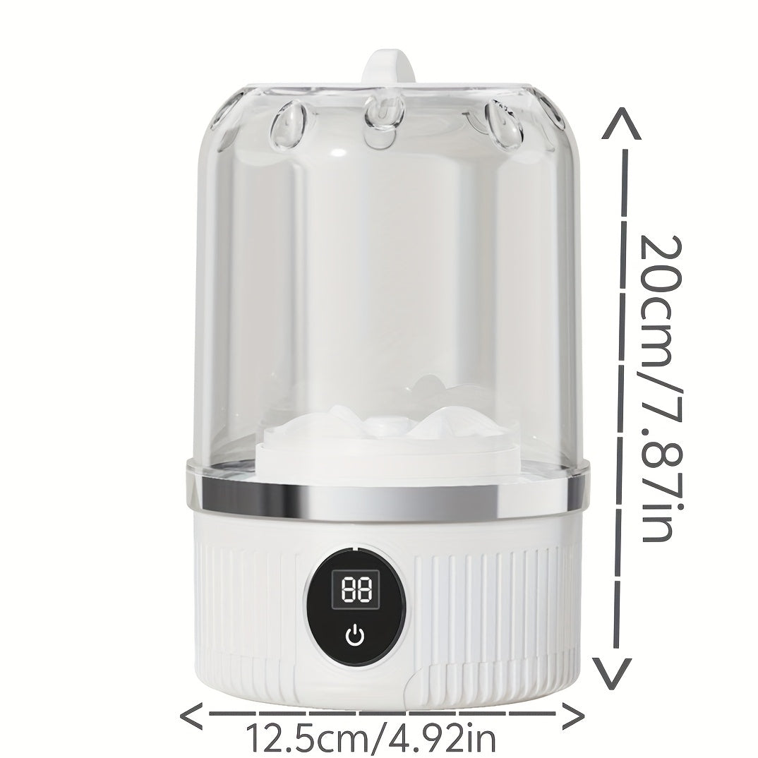 Mini Lavadora Portátil Inalámbrica para Ropa Interior y Delicada (Dos Modos)